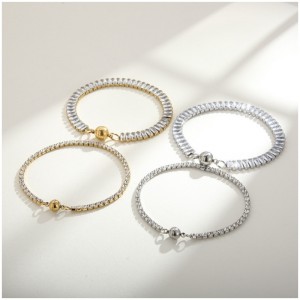 أوروبا والولايات المتحدة الاتجاه التيتانيوم الصلب الزركون الزركون الافلين بالرياح الحلي المصنفة الفولاذ المقاوم للصدأ مخلب الحجر صف واحد